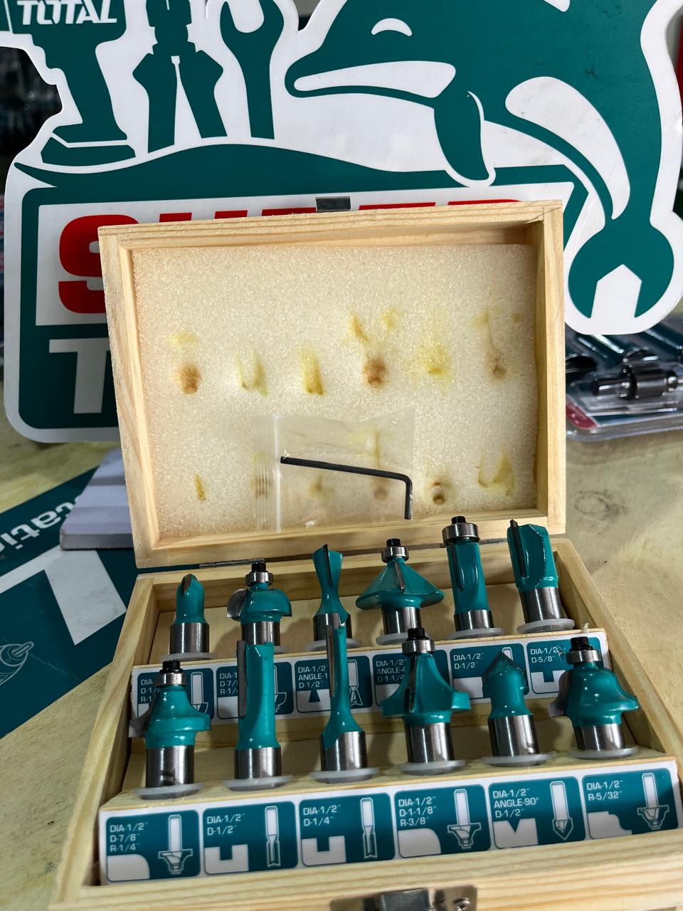 KIT CUCHILLA P ROUTER TOTAL TACSRO102121